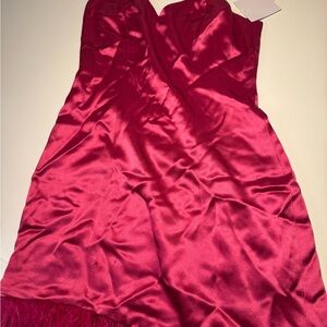 Cami NYC Roxanne feather dress